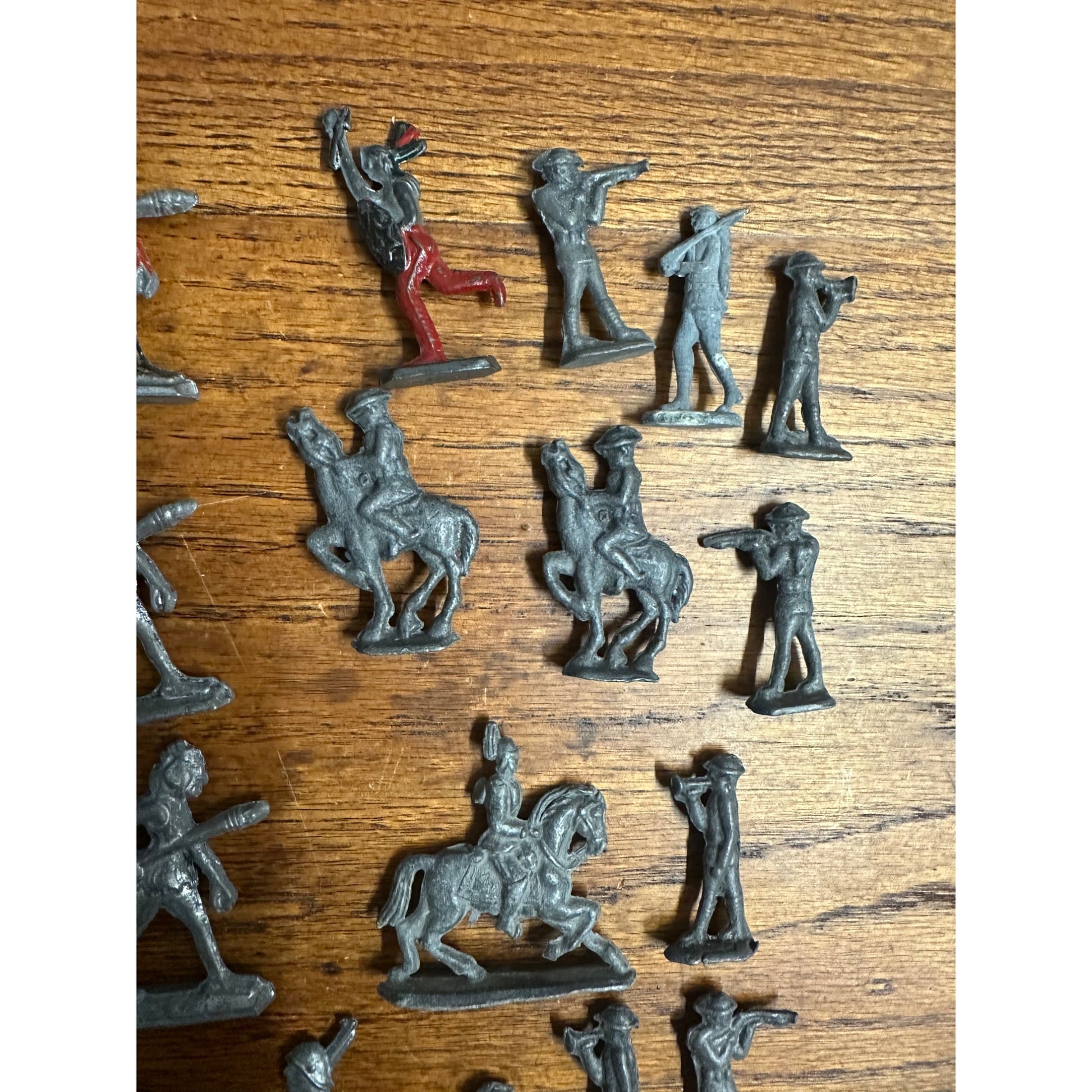 Vintage Buck Rogers Space Toys, Indians, and Lead Soldiers Figures 2"