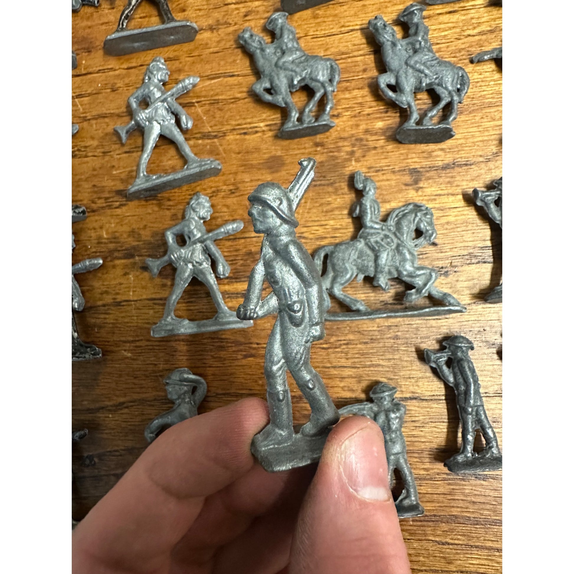 Vintage Buck Rogers Space Toys, Indians, and Lead Soldiers Figures 2"