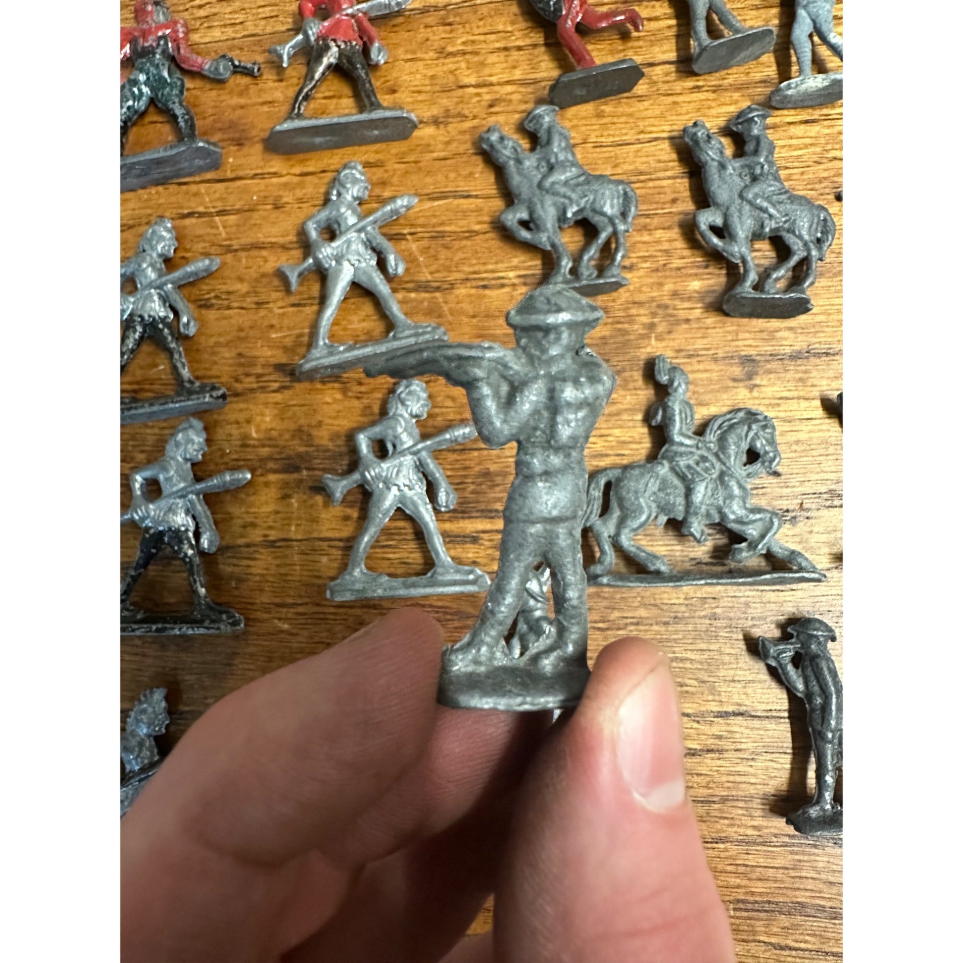 Vintage Buck Rogers Space Toys, Indians, and Lead Soldiers Figures 2"