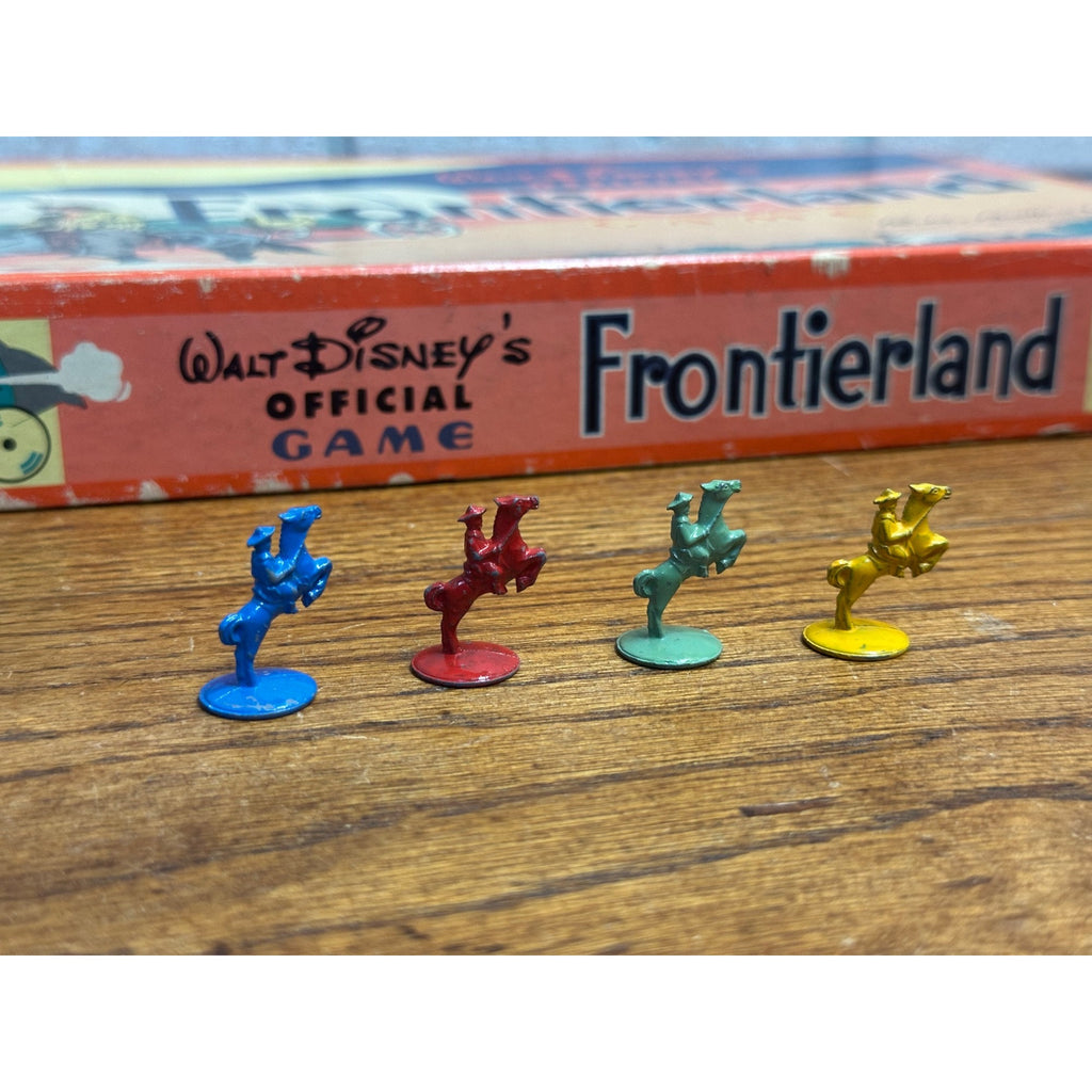 Vintage 1955 Walt Disney's Frontierland Board Game - Parker Bros