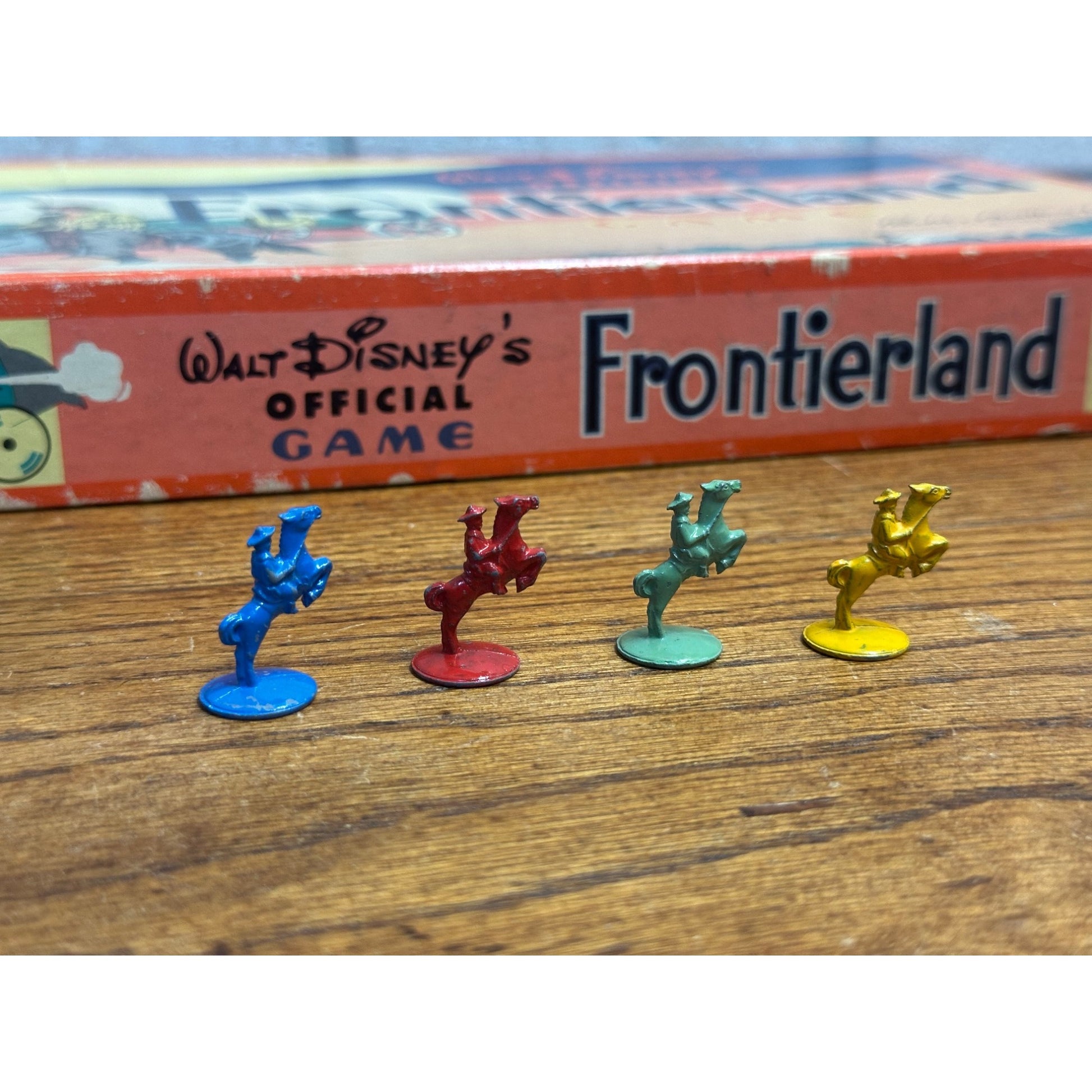 Vintage 1955 Walt Disney's Frontierland Board Game - Parker Bros