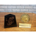 Vintage 1960's Wisconsin State University Oshkosh Desk Cup Paperweight Display