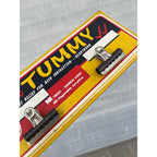 Rare Vintage Tums For The Tummy Metal Advertising Sign w/ 3 Clips