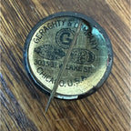 Illinois Governor Charles W. Brooks Pin Back Local Campaign Button Political Badge