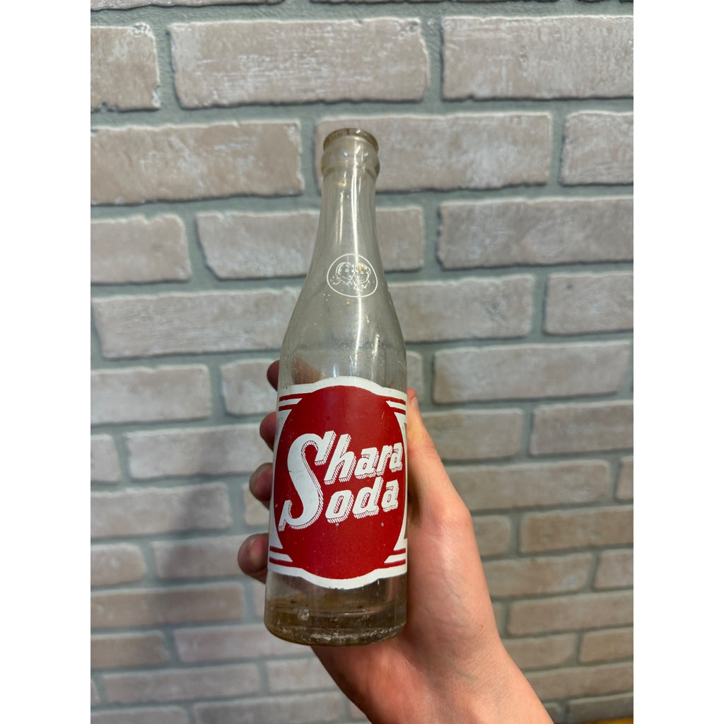 Vintage 1940s ACL Bottle Shara Soda, Soda Bottle, Wautoma, Wisconsin