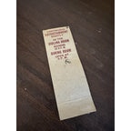 Vintage 1940s Hotel Kilbourn Advertising Matchbook Milwaukee Wis Violin Room