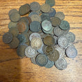 Indian Head Wheat Penny Pennies Coins  Circulated 1880s-1900s Coin