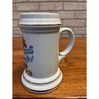 Vintage Leinenkugel's Ceramic Stein Oktoberfest Lager 2003 Indian Maiden Logo Chippewa Falls, WI Domex Breweriana Germany