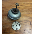 Antique 1890s Bermuda Carriage Bell Trolley Buggy 2-Gong Push Step - Works