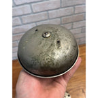 Antique 1890s Bermuda Carriage Bell Trolley Buggy 2-Gong Push Step - Works