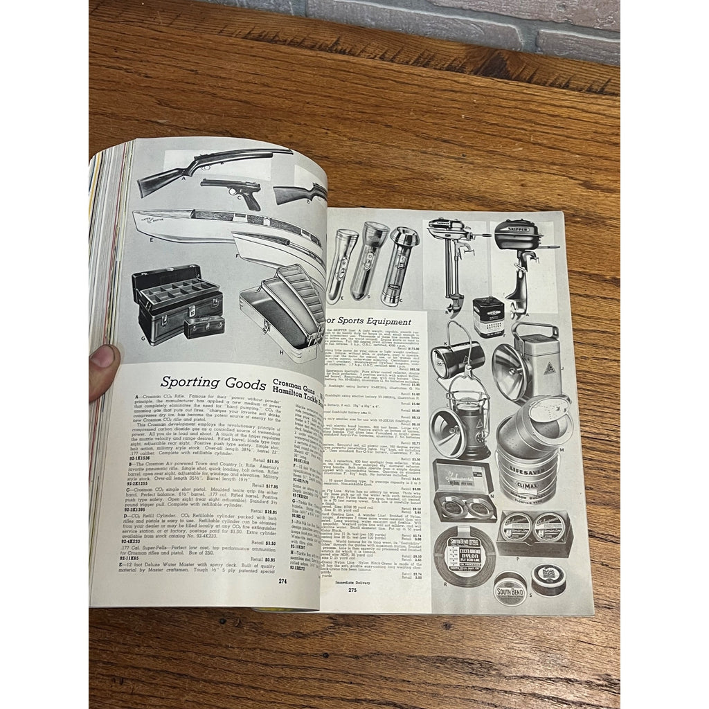 1952 AW Bohnsack Christmas Catalog Wish Book Vintage Toys Tonka Bikes Furniture