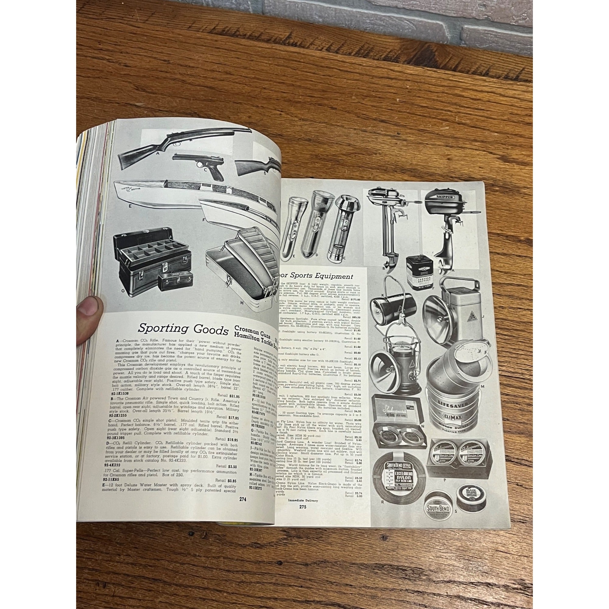 1952 AW Bohnsack Christmas Catalog Wish Book Vintage Toys Tonka Bikes Furniture