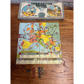 Antique 1920s Combination Board Games Army & Navy Indian Home Wilder Incomplete