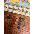 Antique 1920s Combination Board Games Army & Navy Indian Home Wilder Incomplete
