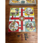 Antique 1920s Combination Board Games Army & Navy Indian Home Wilder Incomplete
