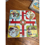 Antique 1920s Combination Board Games Army & Navy Indian Home Wilder Incomplete