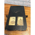 SCARCE Antique Victorian Mechanical Flip-Style Photo Album Viewer Revolving 1800
