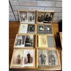SCARCE Antique Victorian Mechanical Flip-Style Photo Album Viewer Revolving 1800