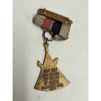 Boy Scout BSA Wakazoo Teepee Michigan Fruit Belt Area Council Award Trail Medal