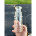 Antique Dougan Beloit Wis Milk Juice Bottle Farm Ace of Drinks 2 For 1 Dairy