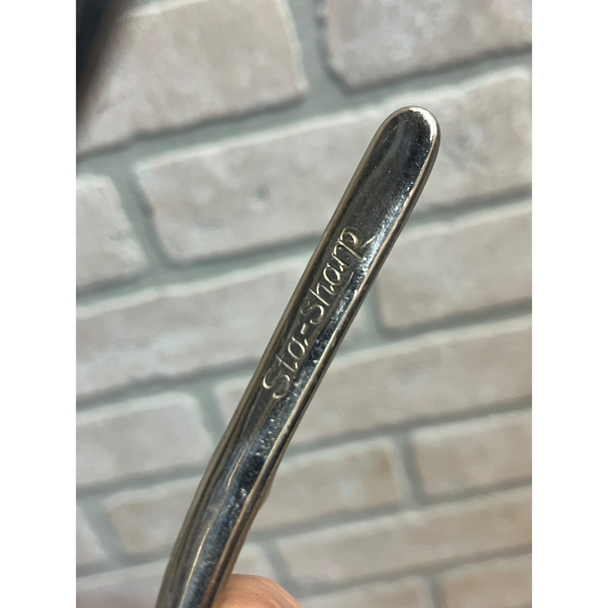 Vintage Hand Held Squeeze Metal Barber Clippers Trimmers Sta-Sharp - Works