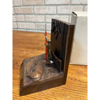 Vintage RARE Pharmaceutical Rep Calan SR Verapamil LTD ED Sculpture-Bookend