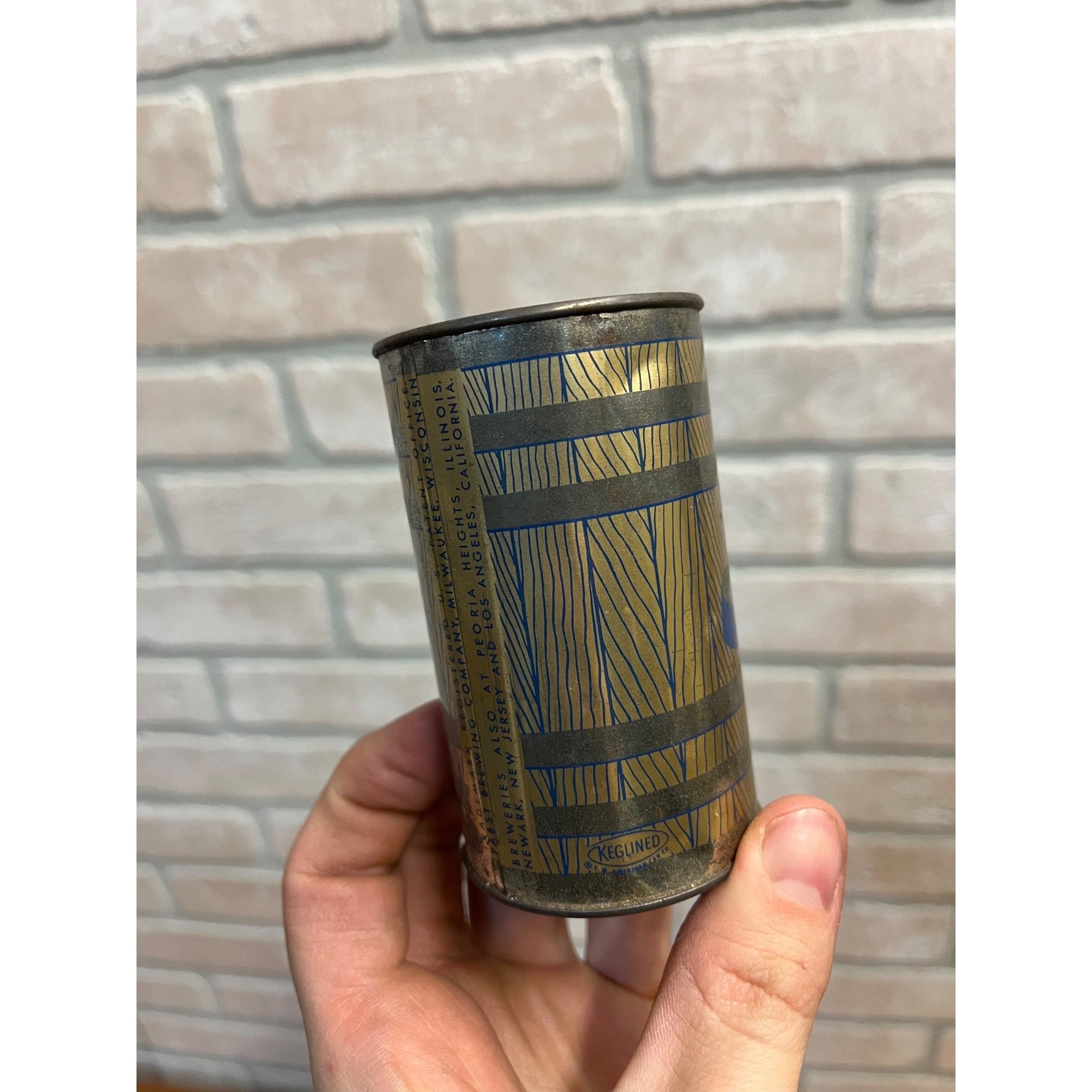 Vintage Pabst Blue Ribbon Beer 100 Million Barrel Commemorative Coin Bank