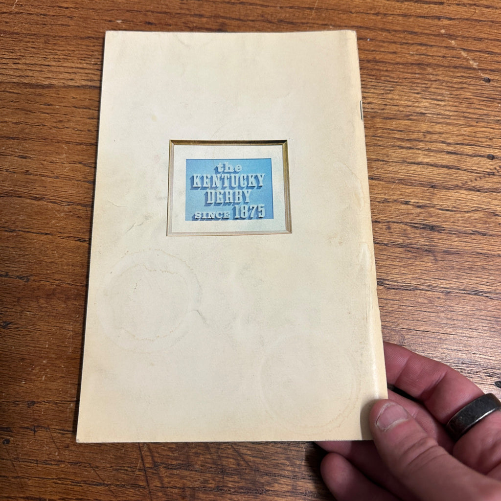 Original 1963 Kentucky Derby Official Media Guide 87th Race Churchill Downs Vintage