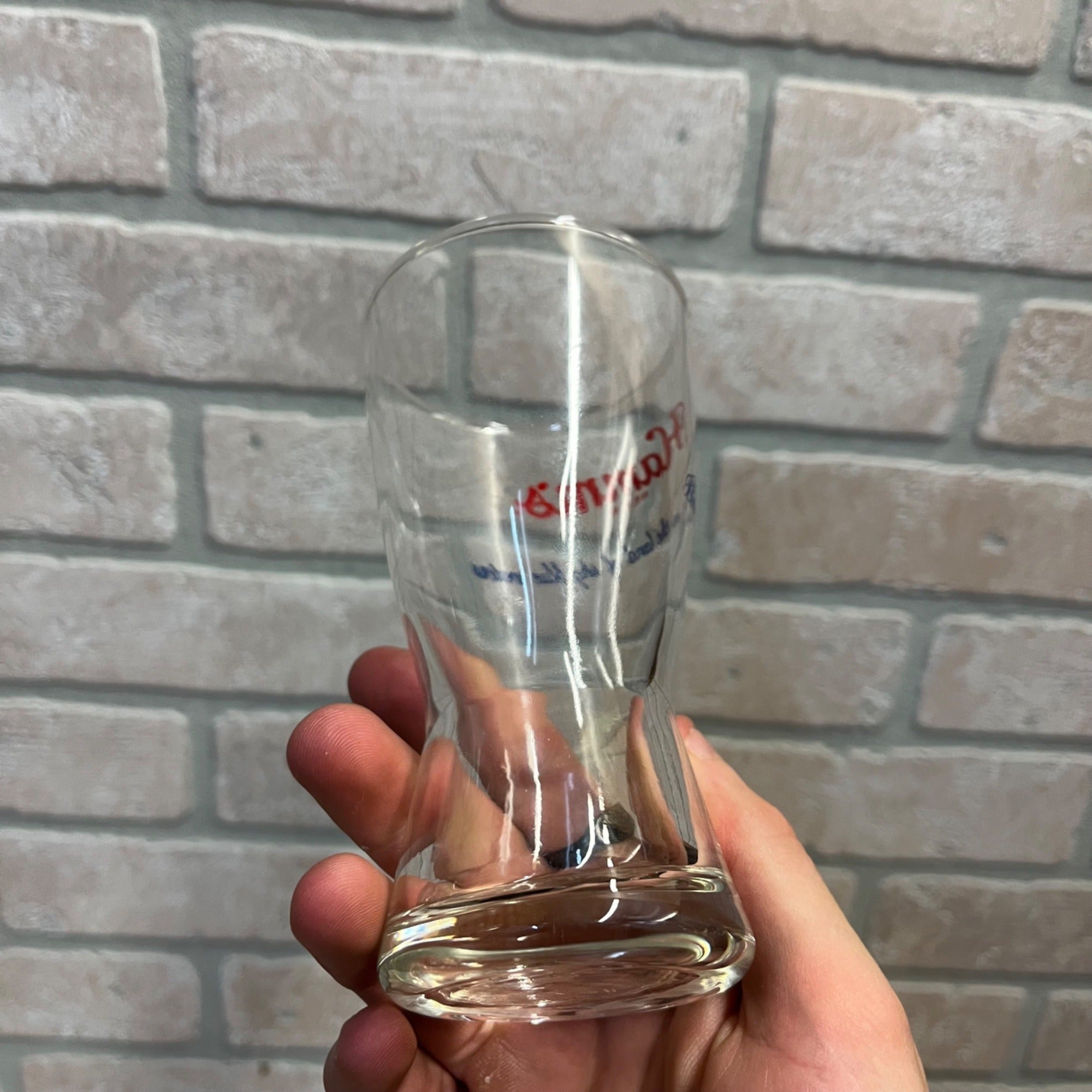 Vintage Hamm's Beer Pilsner 5.25"  Glasses Lot (2) Land of Sky Blue Waters