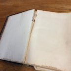 Antique 1870s Large Ornate Catholic Bible Old New Testament w/Ancestral Records