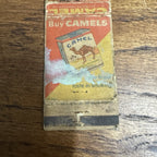 Vintage Buy Camel Cigarettes Cigar Matchbook Cover Advertising