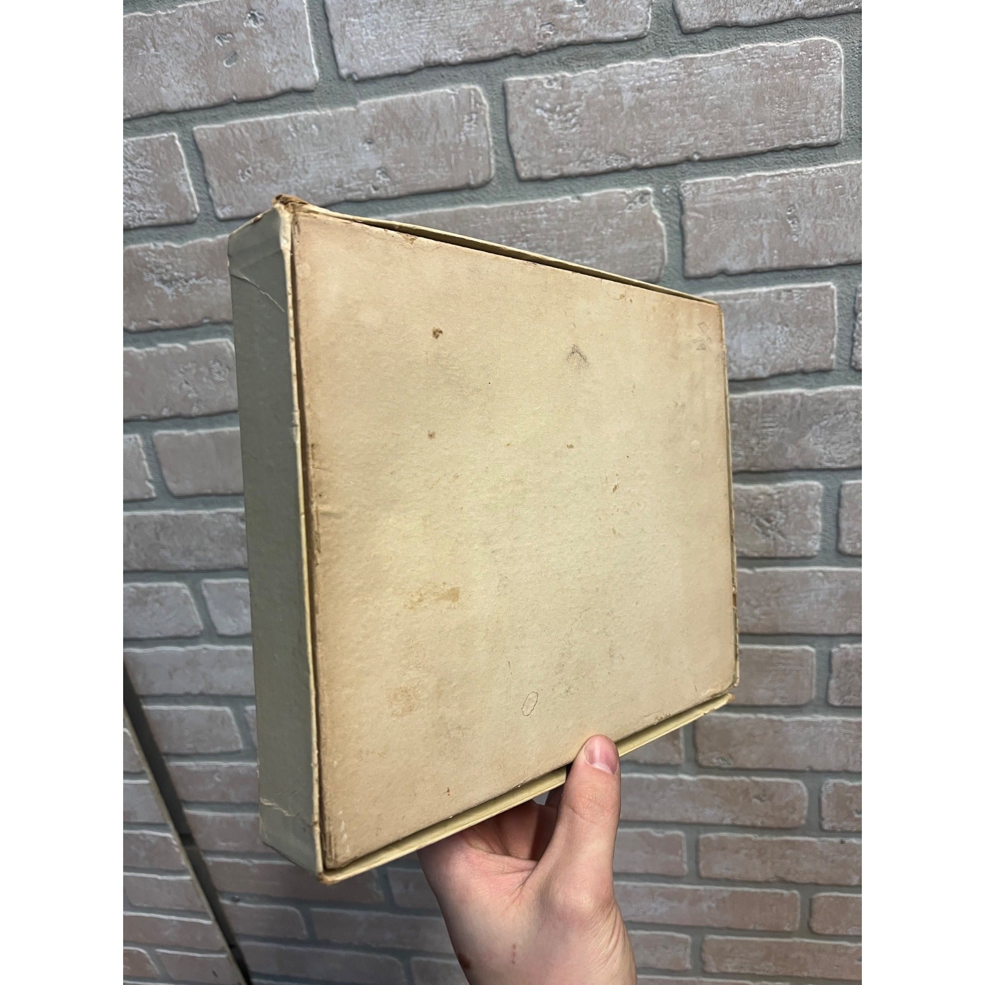 Vintage 1920s Toilet Soap Box Opportunity Box for Hands Face Bath Decor