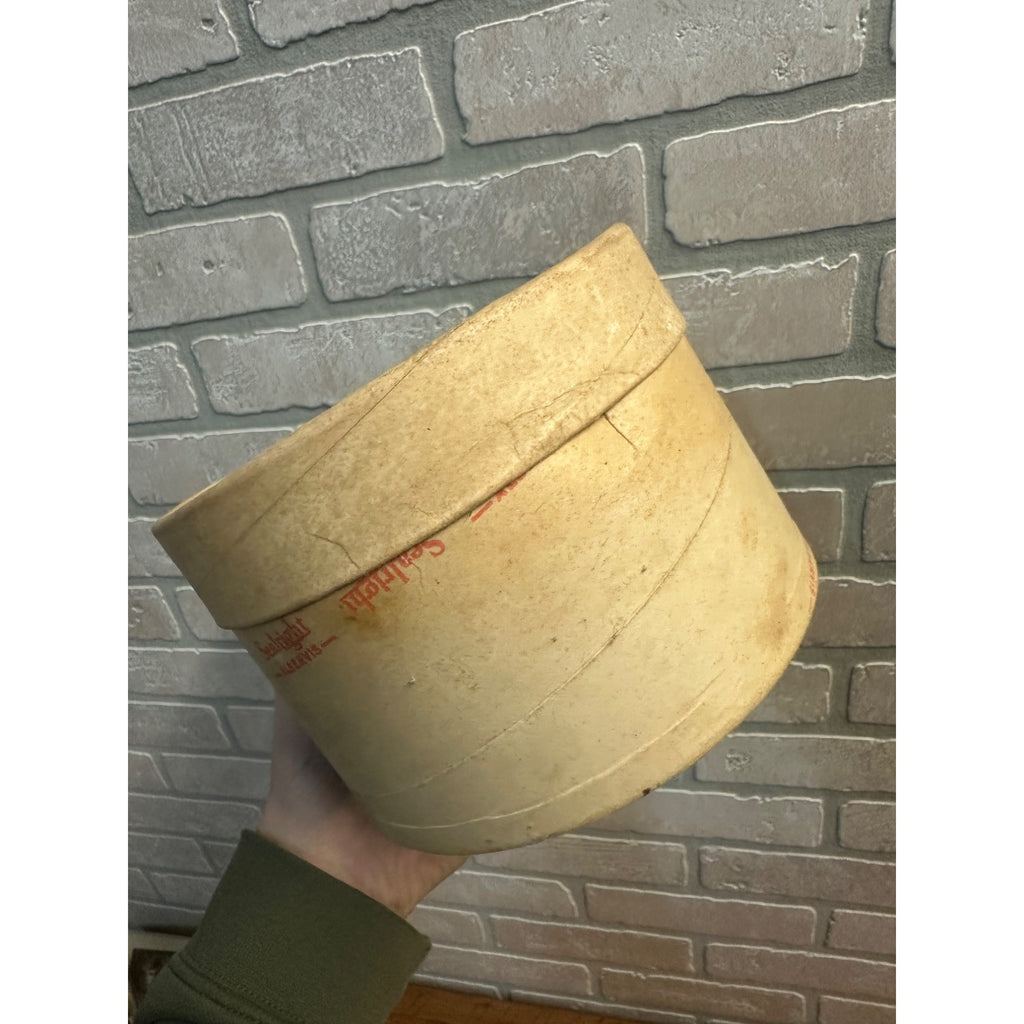 Vintage 1950s Golden Guernsey Dairy Cottage Cheese Cardboard Carton Milwaukee WI