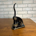 Antique Cast Iron Notary Stamp Seal -Elderon Wis Ginseng Co