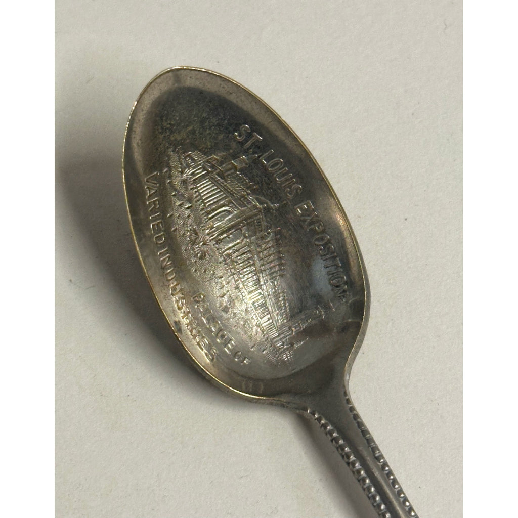 Vintage 1904 St Louis Exposition Palace of Varied Industries Spoon Expo MO