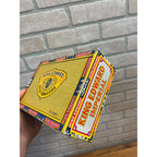 Vintage King Edward The Seventh Imperial Mild Tobaccos Cardboard Cigar Box Swisher & Son Inc. Jacksonville, Florida