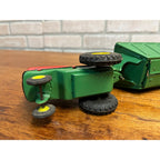 RARE Vintage Tin Litho Farm Tractor & Manure Spreader Friction Toy Japan