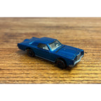 Vintage Hot Wheels Redline 1968 Custom Lincoln Continental Mark III Blue -- NEAR MINT