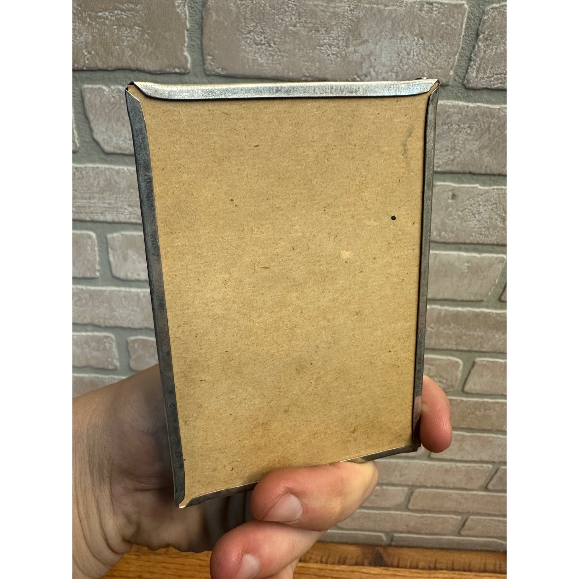 Vintage 1930s Cog Wheel & Ball Dexterity Game Puzzle Hand Held Tin