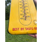 Vintage Royal Crown Cola Thermometer Advertising Sign RC Soda Pop - CLEAN