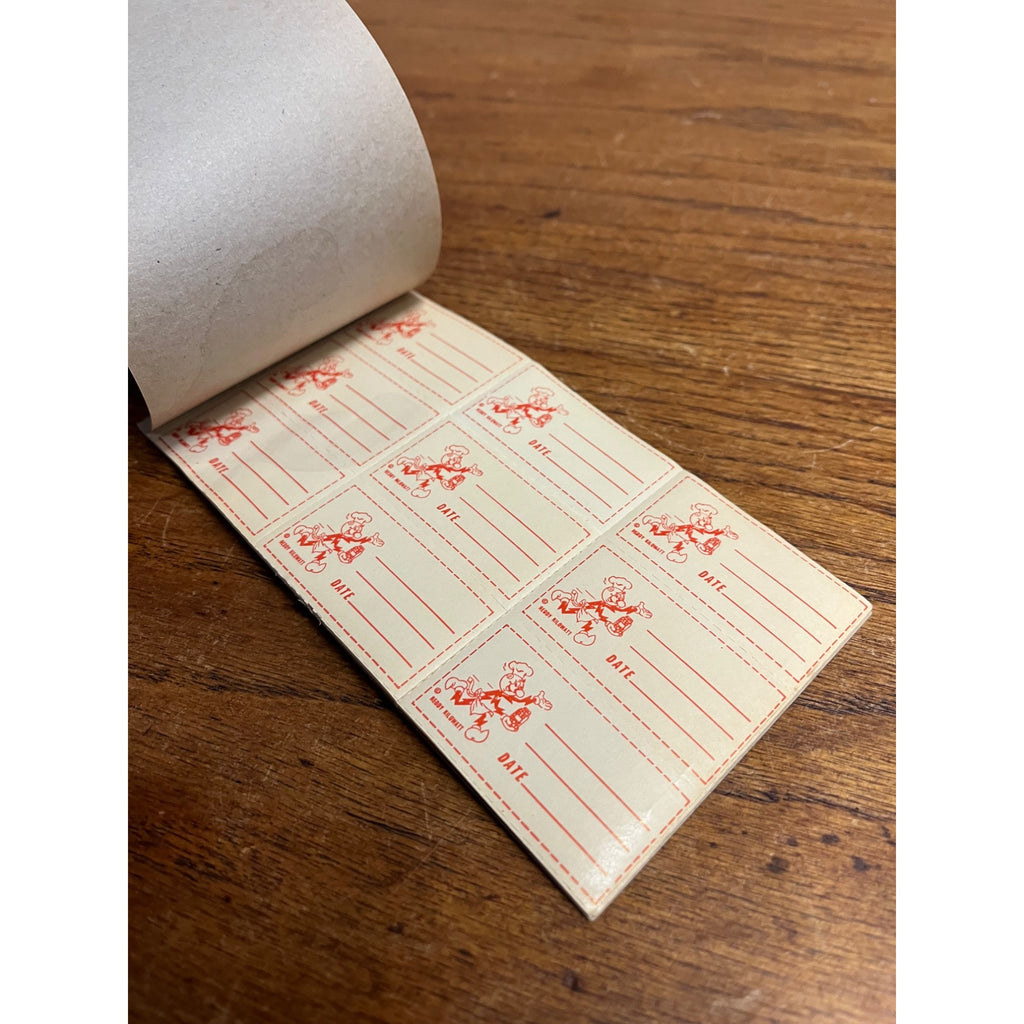 Vintage WWII 1940s Reddy Kilowatt Electric Advertising Canning Labels Booklet