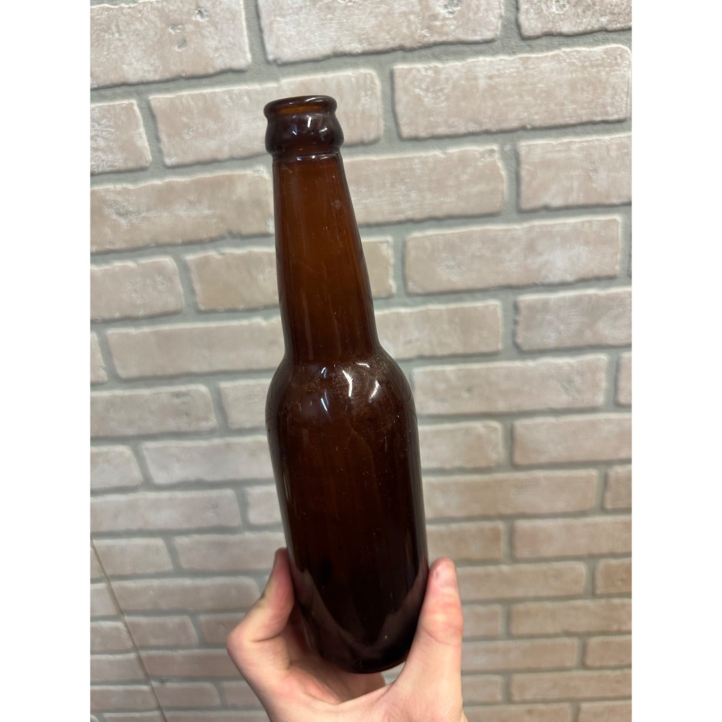 Pre-Pro John Hauck Brewing Co. Amber Brown Beer Bottle 12oz Cincinnati OH Ohio