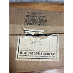 Vintage 1950s Booth’s Gin Advertising Glass Cocktail Shakers NOS Box of (12) NEW