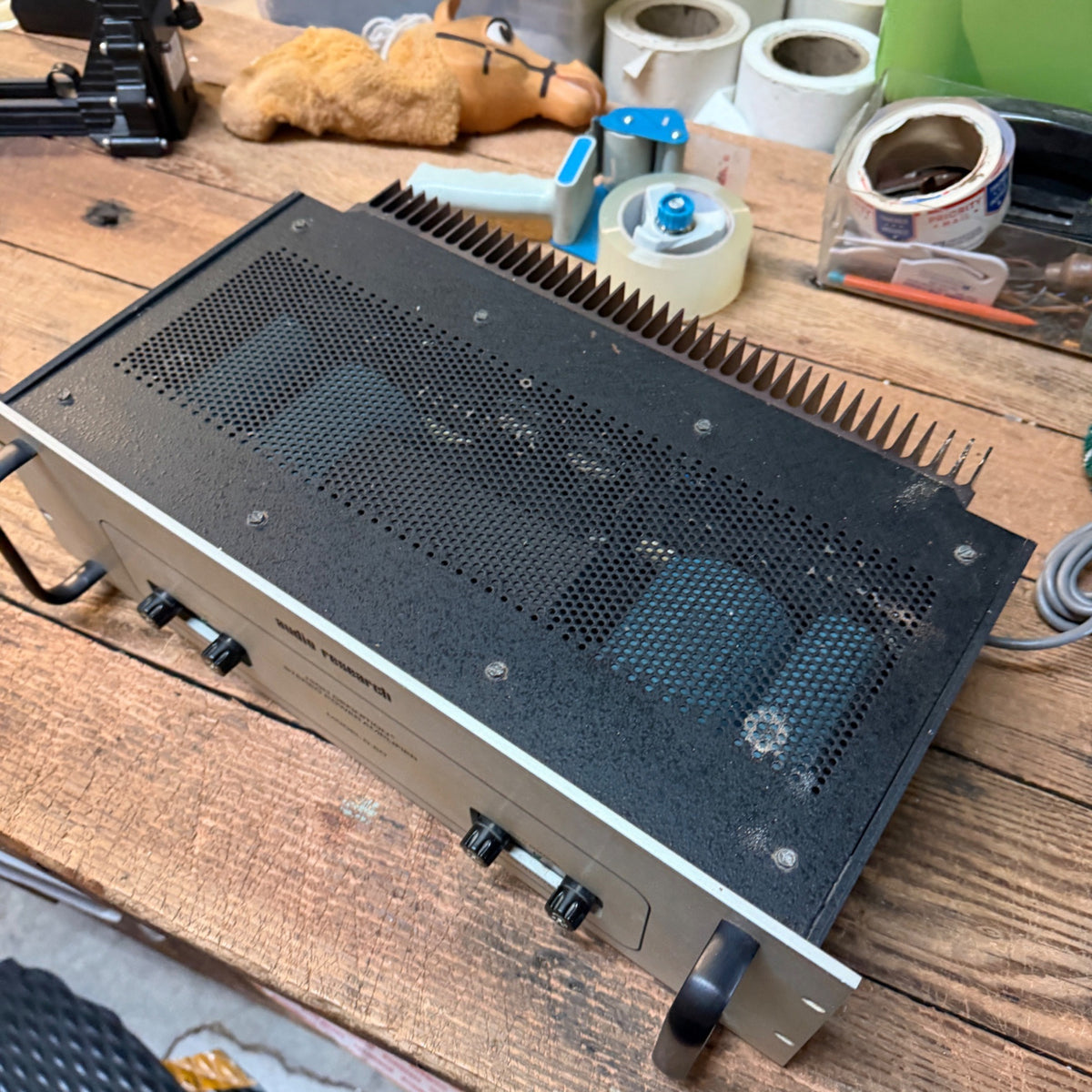 Vintage Audio Research D-60 High Definition Stereo Power Amplifier Parts Repair
