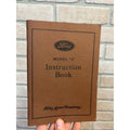 Ford Model A Instruction Book Owner’s Manual Vintage Automobile Reprint (1990)