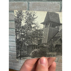 Vintage U.B. Church Woodville OH Ohio Postcard