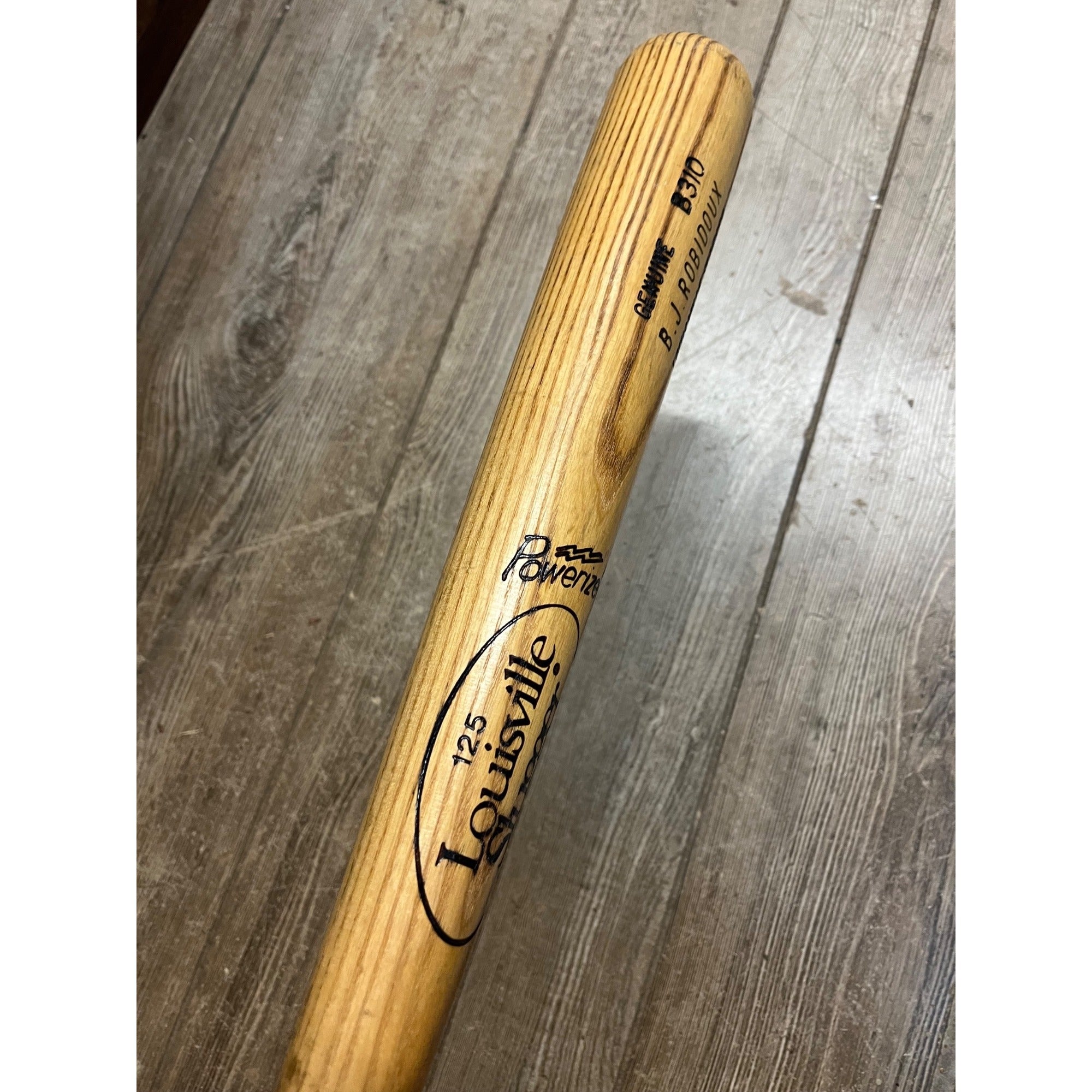 Billy Jo Robidoux Milwaukee Brewers 1986-88 Cracked Game Used Baseball Bat