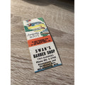 Vintage Swan's Barber Shop Milwaukee Wisconsin Advertising Matchbook