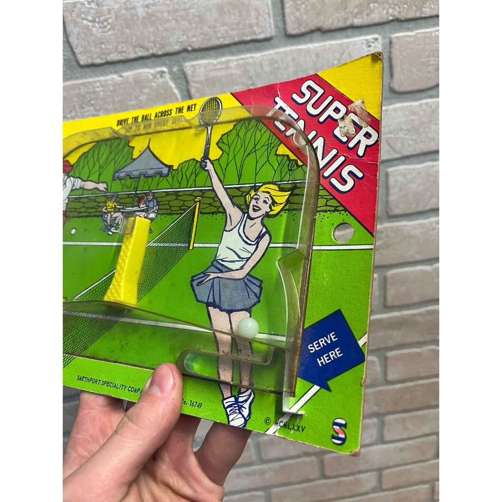 1975 Super Tennis Toy Game Smethport, Pennsylvania Specialty Co. NOS NEW