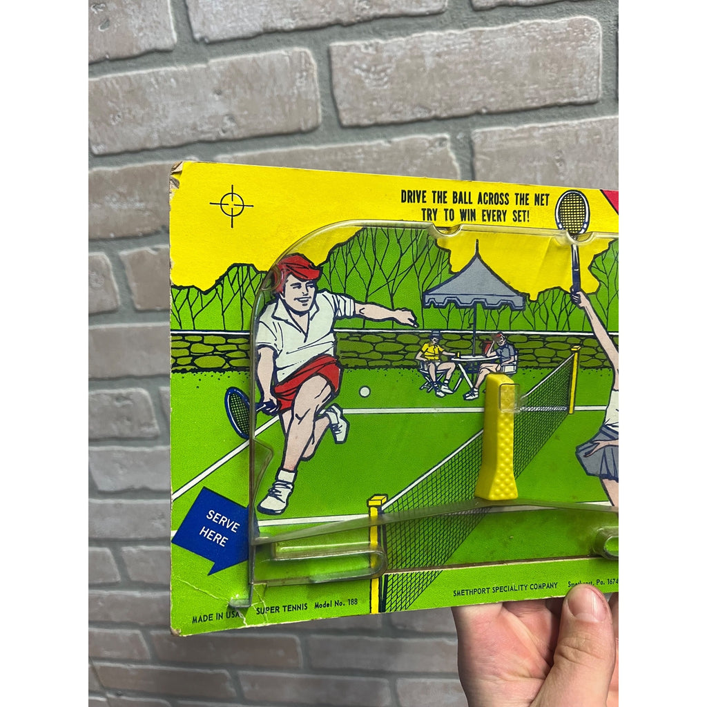 1975 Super Tennis Toy Game Smethport, Pennsylvania Specialty Co. NOS NEW